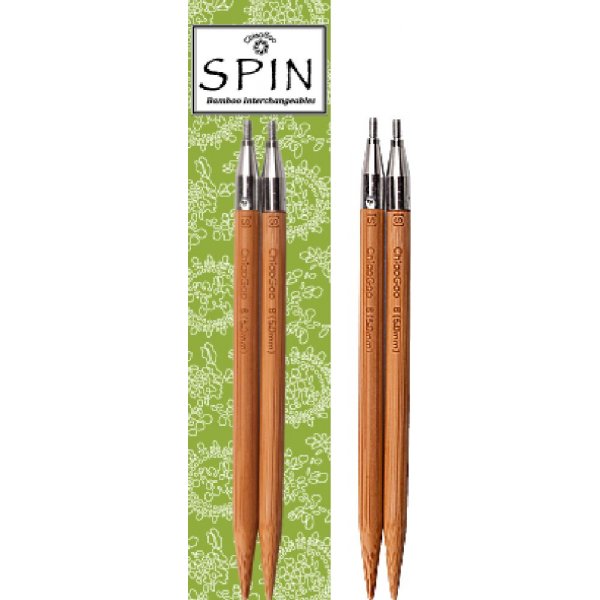 Eindstokjes Bamboe Spin 10 cm - 7,5 mm (L)