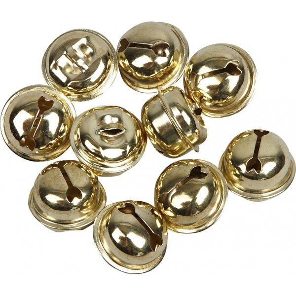 Belringen - goud - 12 stuks - 13/15/17 mm