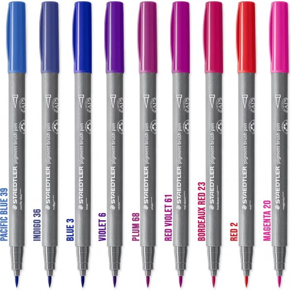Staedtler pigmentborstelpen Staedtler pigmentborstelpen