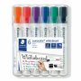 Whiteboardpen Lumocolor 2-5 mm - 6 stiften Whiteboardpen Lumocolor 2-5 mm - 6 stiften