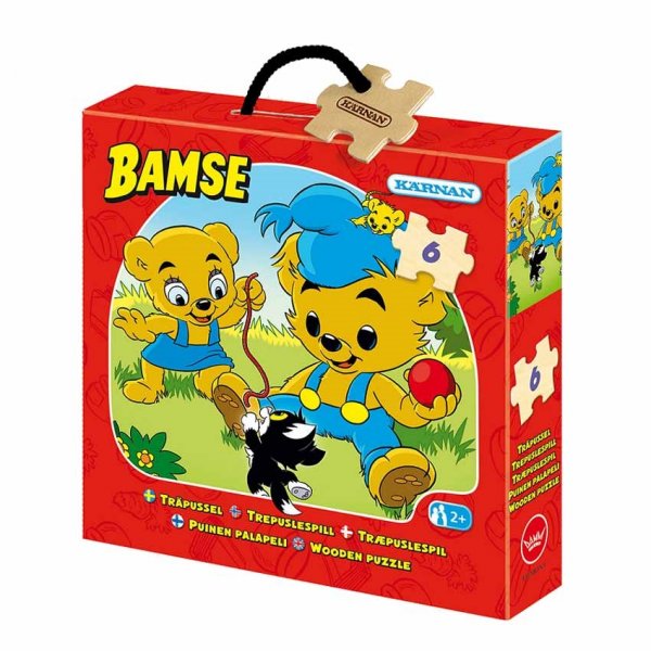 Houten puzzel teddybeer