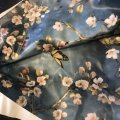 Klant imago Wasdoek Bloemen & Vogel - Blauw
