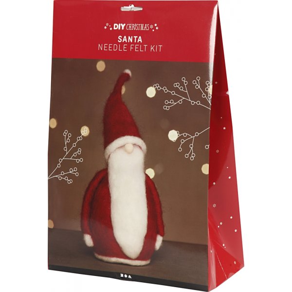 Knutselset - Naaldvilte Kerstman Knutselset - Naaldvilte Kerstman