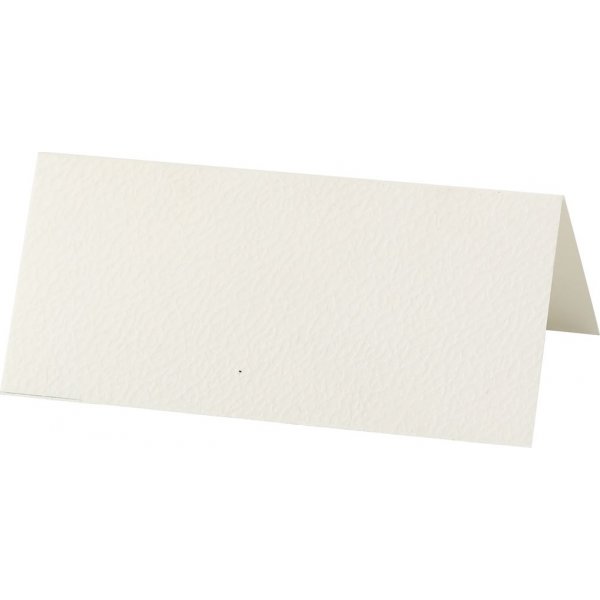 Plaatskaarten - gebroken wit - 20 st