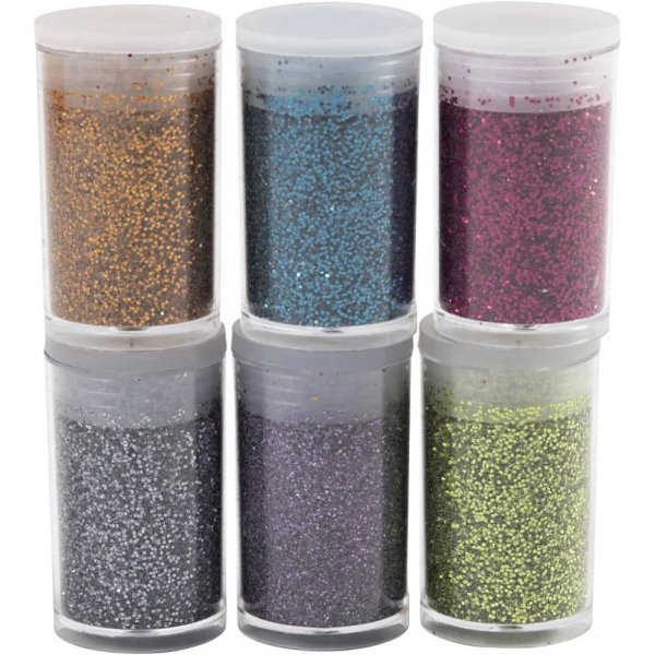 Bio-Mica 6 x 7 ml - Gemengde kleuren Bio-Mica 6 x 7 ml - Gemengde kleuren