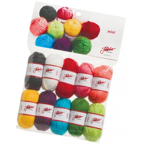Mini - Acryl assortiment 10x10g streng