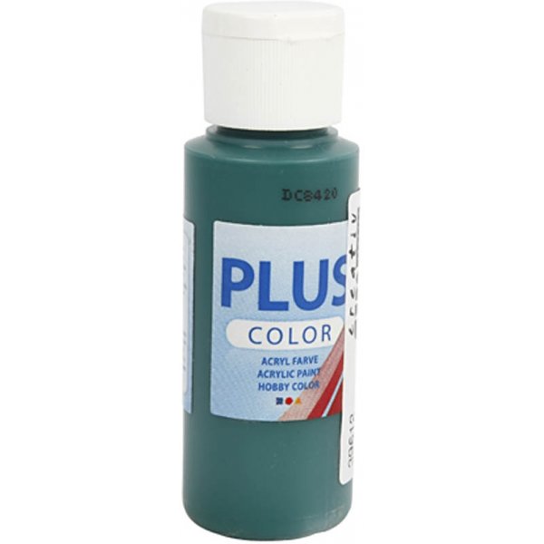 Plus Color Hobbyverf - donkergroen - 60 ml