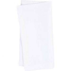 Stoffen servetten, katoen, wit, 42 x 42 cm, 12 stuks Stoffen servetten, katoen, wit, 42 x 42 cm, 12 stuks