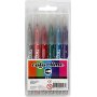 Colortime Glittermarker - gemengde kleuren - 2 mm - 6 st