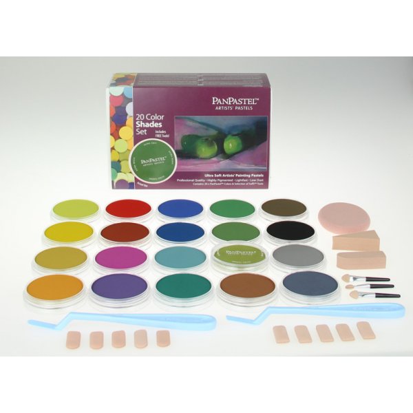 PanPastel - 20 kleurensets tinten