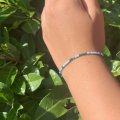 Klant imago Rocaille kralen ondoorzichtig � 2,6 mm - blauw pastel 17 gr