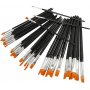YellowLine Penselenset - nr. 0+2+4+8+12+16 - 36 st