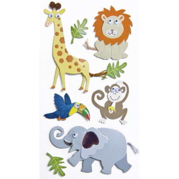 Stickermix - Dierentuin