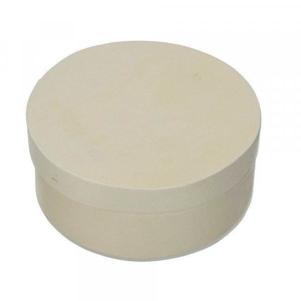 Multiplex kist  115 mm H 50 mm - onbehandeld rond