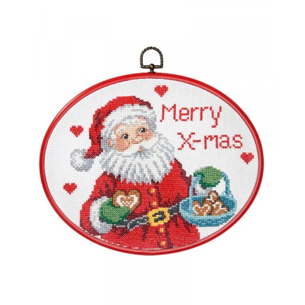 Borduurpakket Canvas - Merry X-mas