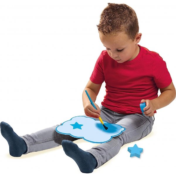 Mijn eerste - tekentafel met aquarel Mijn eerste - tekentafel met aquarel