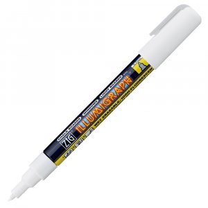 Markeerstift ZIG Illumigraph PMA-110 0,7 mm wit Markeerstift ZIG Illumigraph PMA-110 0,7 mm wit