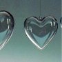 Kunststof hart 140 mm - glashelder deelbaar (PS)