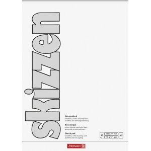 Schetsblok - A5 190 g (50 pagina's) Schetsblok - A5 190 g (50 pagina's)