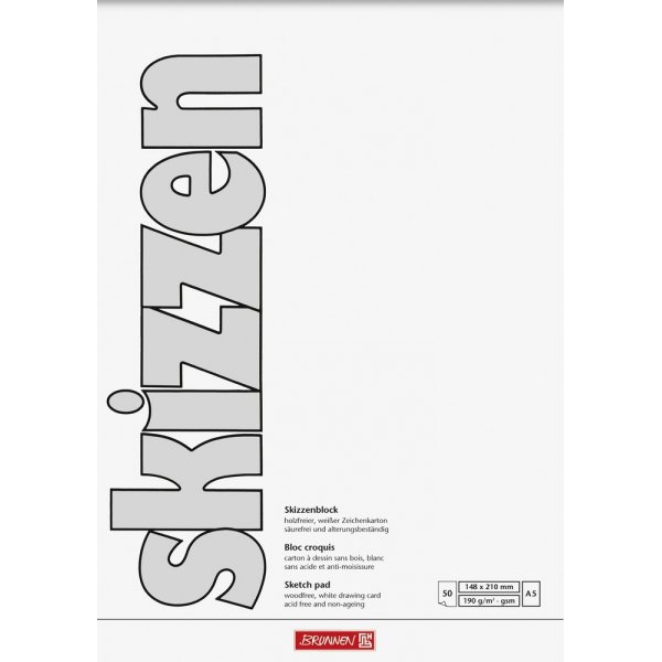 Schetsblok - A5 190 g (50 pagina\\\'s)