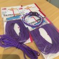 Klant imago Paracord 2 mm x 4 m - mauve