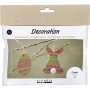 Mini DIY Kit Decoratie, Ei en Konijn