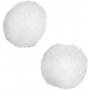 Pompons - wit - 200 st