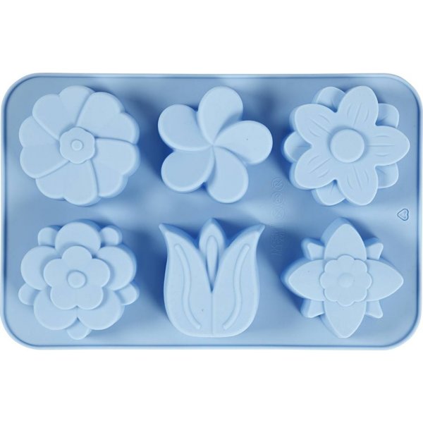 Siliconen mal - bloemen