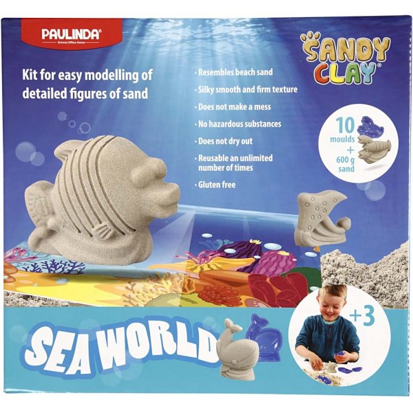Sandy Clay® - natuur - zeewereld Sandy Clay® - natuur - zeewereld