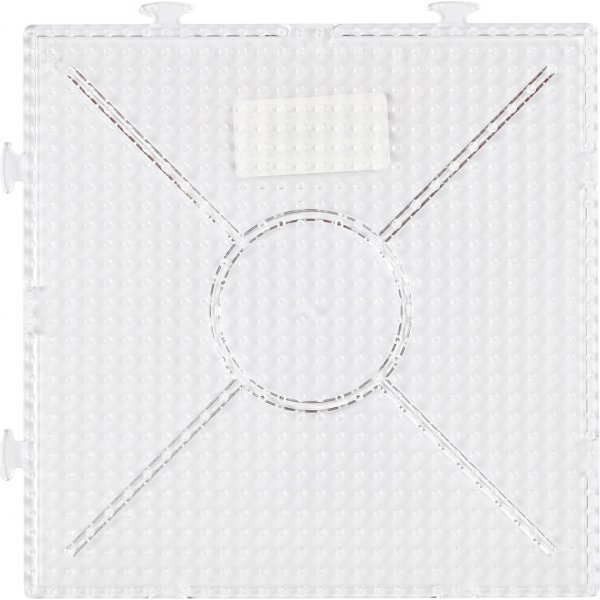 Pareltegels - helder - groot in elkaar te zetten vierkant