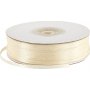 Satijnen lint - gebroken wit - B3 mm - 100 m