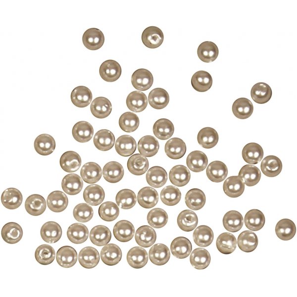 Waskralen - Parelmoer - 4 mm - 150 st Waskralen - Parelmoer - 4 mm - 150 st