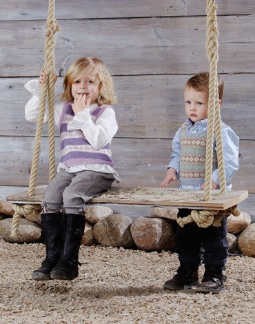 Breipatroon - Patroon gebreide slipover