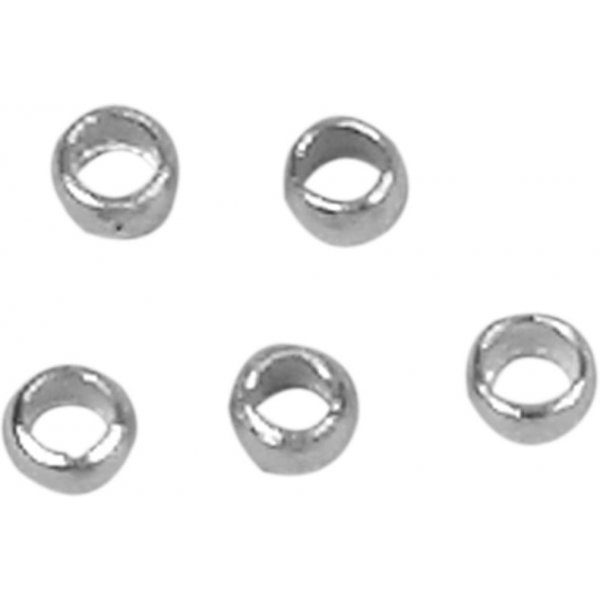 Draadklemmen - 2 mm - Verzilverd - 1000 st Draadklemmen - 2 mm - Verzilverd - 1000 st