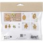 Mini DIY Kit Decoratie, Ei en Kip
