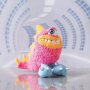 Mini DIY Kit Modellering, neonroze, Monster Freddy