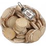 Houten planken met gaten - 500 g