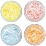 Glitterklei, pastelkleuren 4x5 ml
