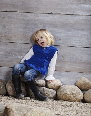 Breipatroon - Patroon gebreide slipover / vest Breipatroon - Patroon gebreide slipover / vest