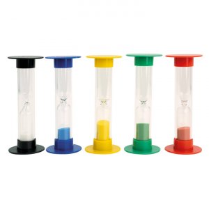 Kleine zandloper 14,5 cm - 30 seconden tot 10 minuten Kleine zandloper 14,5 cm - 30 seconden tot 10 minuten