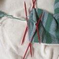Klant imago Breinaalden zonder knop "Rood" - 20 cm/4,0 mm