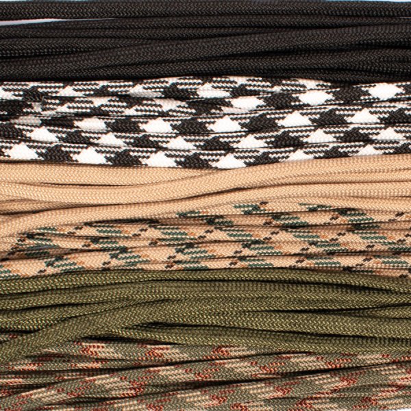 Paracordset 2, 4 mm camouflage 6 x 2,6 m