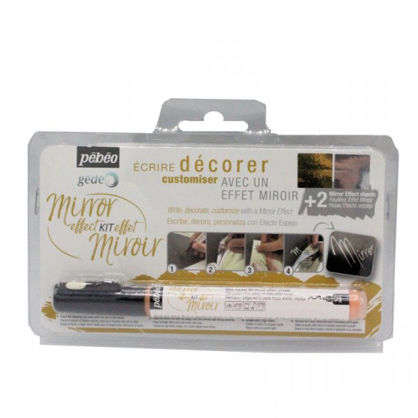 Marker - Pebeo - Spiegeleffectkit