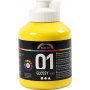 Schoolverf - Acryl - primair geel - glanzend - 500 ml