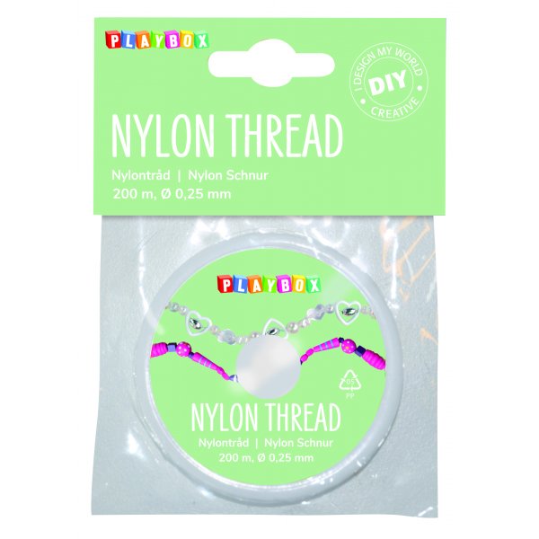 Nylondraad 200 mx 0,25 mm Nylondraad 200 mx 0,25 mm
