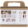 Mini DIY Kit Kerstboomballen - Tekeningen