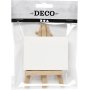 Schildersezel met afneembaar canvas - wit