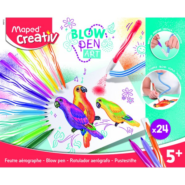 Blauw potlood - Maped - 24 potloden (5+ jaar)