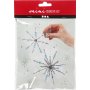 Mini DIY Kit - ijskristallen/sneeuwvlokken