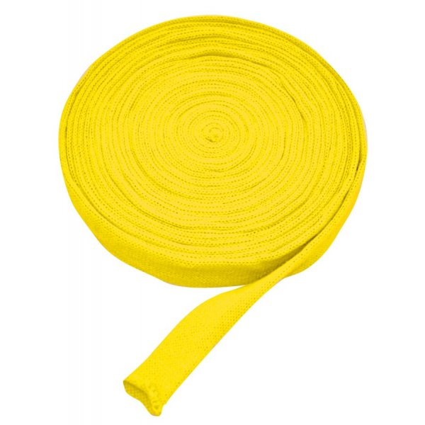 Buisvormig breiwerk 3 cm geel